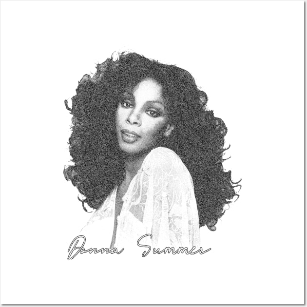 Donna Summer // Queen of Disco Wall Art by Mr.Jack